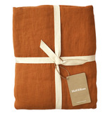 Matt & Rose Duvet cover Copper color - Hotel size - 260 x 240 cm, without pillowcases - 100% Linen