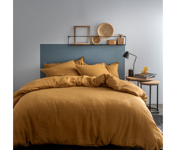 Matt & Rose Housse de couette Caramel 260 x 240 ZS Lin