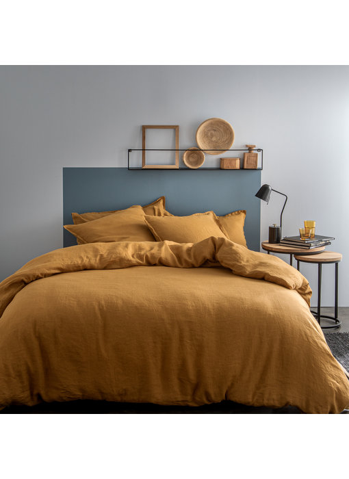 Matt & Rose Duvet cover Caramel 260 x 240 ZS Linen