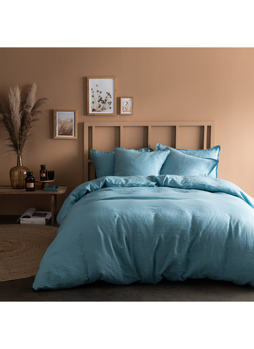 Matt & Rose Housse de couette Ice Blue 260 x 240 ZS Linen