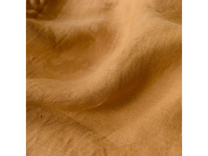 Matt & Rose Housse de couette Caramel - Lits Jumeaux - 240 x 220 cm, sans taies - 100% Lin