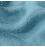 Matt & Rose Dekbedovertrek IJsblauw - Lits Jumeaux - 240 x 220 cm, zonder kussenslopen - 100% Linnen