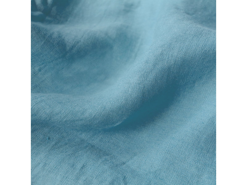 Matt & Rose Bettbezug Ice Blue - Lits Jumeaux - 240 x 220 cm, ohne Kissenbezüge - 100 % Leinen