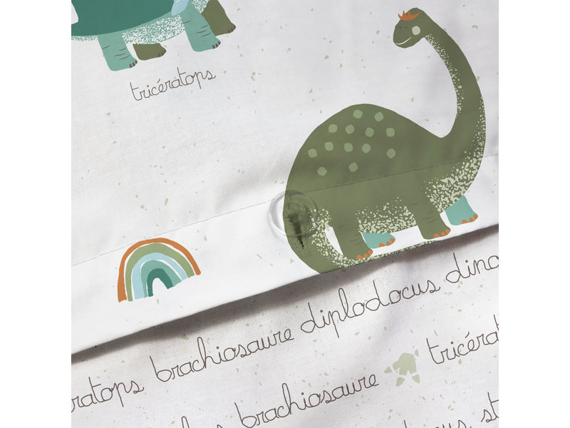 Matt & Rose Duvet cover Dino's - Single - 140 x 200 cm - Cotton