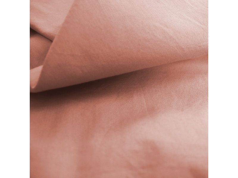 Matt & Rose Fitted sheet Nude - Single - 90 x 190/200 cm - Washed Cotton