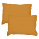 Set Kussenslopen Karamel 50 x 70 cm Gewassen Katoen