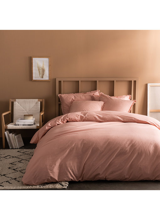 Matt & Rose Duvet cover Nude 260 x 240 ZS Washed Cotton