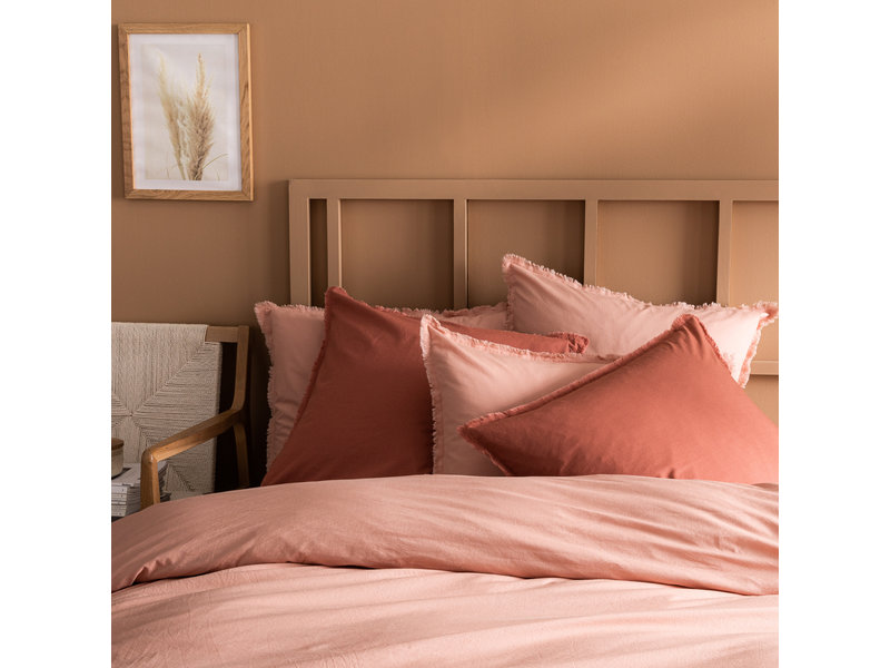 Matt & Rose Bettbezug Nude – Hotelgröße – 260 x 240 cm, ohne Kissenbezüge – Baumwolle