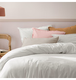 Matt & Rose Bettbezug Weiß - Lits Jumeaux - 240 x 220 cm, ohne Kissenbezüge - Baumwolle