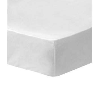 Matt & Rose Fitted sheet White 160 x 190/200 cm - Washed Cotton