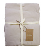 Matt & Rose Fitted sheet Linen color - Double - 160 x 190/200 cm - Washed Cotton