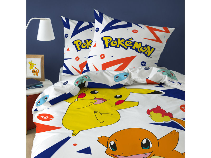 Pokémon Bettbezug Ziggy - Single - 140 x 200 cm - Baumwolle