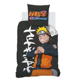 Naruto Housse de couette Uzumaki - Simple - 140 x 200 cm - Coton