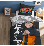 Naruto Housse de couette Uzumaki - Simple - 140 x 200 cm - Coton