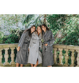 Torres Novas 1845 Textiel Badjas Grijs - Large - Unisex - 100% Katoen