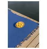 Torres Novas 1845 Textiel Strandtuch Santa Maria, Blau - 200 x 180 cm - 100% Baumwolle