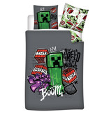 Minecraft duvet cover Boom! - Single - 140 x 200 cm - Polyester