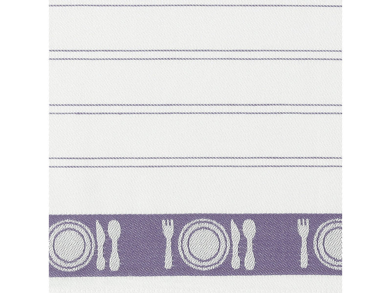 De Witte Lietaer Torchon BML, Lavender - 3 pièces - 65 x 65 cm - Coton