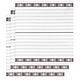 Tea towel BML Champignon 3 pieces 65 x 65 cm