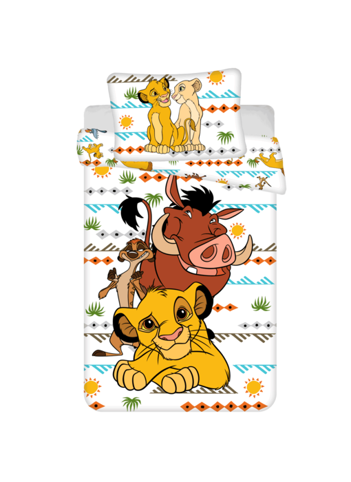Disney The Lion King Housse de couette Africa 140 x 200 cm Coton