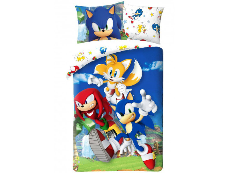 Sonic Duvet cover Team - Single - 140 x 200 cm - Cotton