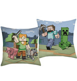 Minecraft Coussin, Overworld - 40 x 40 cm - Polyester