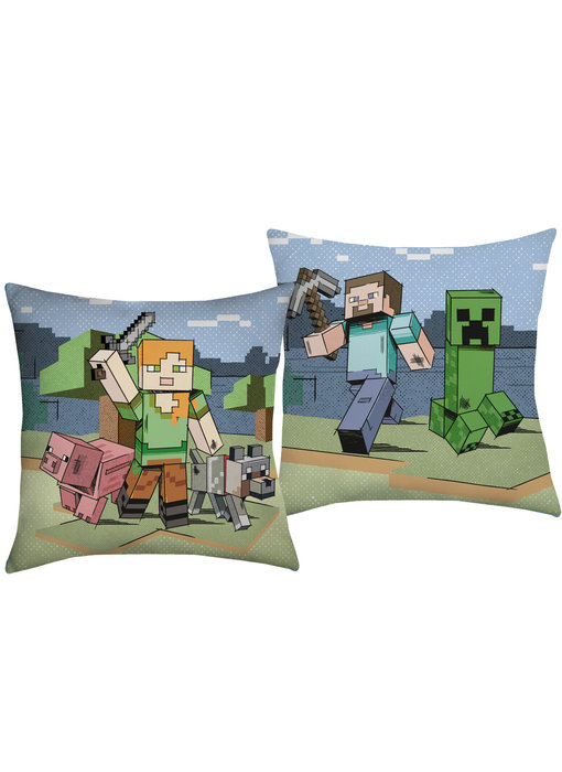 Minecraft Sierkussen Overworld 40 x 40 cm Polyester