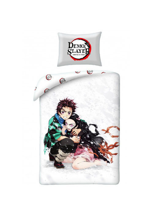 Demon Slayer Duvet cover Nezuko 140 x 200 cm + 70 x 90 cm Cotton