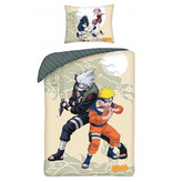 Naruto Bettbezug Ultimate Fight 140 x 200 cm + 70 x 90 cm Baumwolle