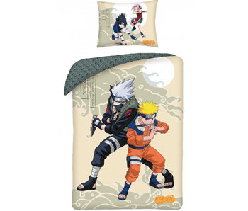 Naruto Bettbezug Ultimate Fight 140 x 200 cm + 70 x 90 cm Baumwolle