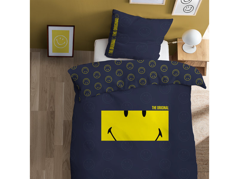 Smiley Duvet cover Frame - Single - 140 x 200 cm - Cotton