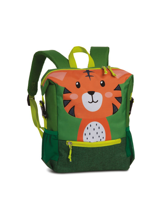 Fabrizio Backpack Tiger 32 x 23/36 cm - GO GREEN