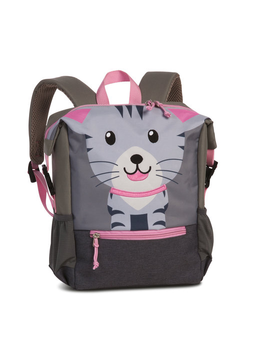 Fabrizio Rucksack Katze 32 x 23/36 cm - GO GREEN