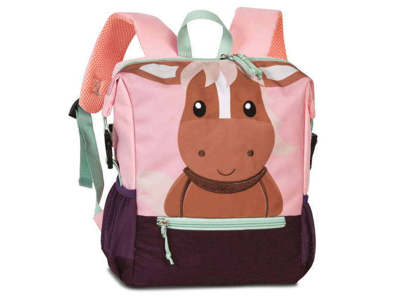 Fabrizio Rucksack, Pferd - 32 x 23/36 x 10 cm - GO GREEN