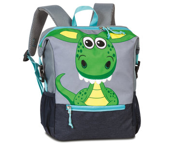 Fabrizio Backpack Dragon 32 x 23/36 cm - GO GREEN