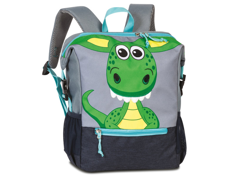 Fabrizio Backpack, Dragon - 32 x 23/36 x 10 cm - GO GREEN