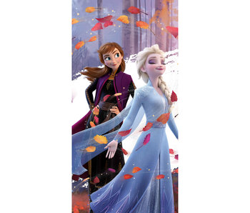 Disney Frozen Beach towel Leaves 70 x 140 Cotton