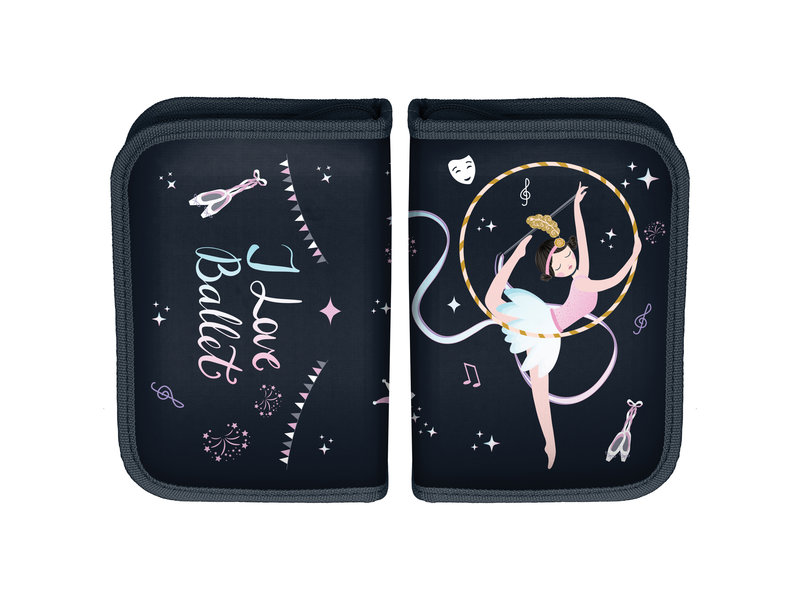 Ballerina Filled Pouch, Love Ballet - 19.5 x 13 cm - 22 pcs. -Polyester