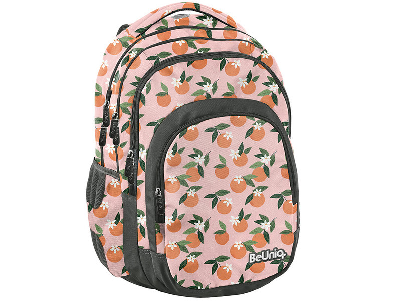 BeUniq Backpack, Orange - 41 x 30 x 24 cm - Polyester