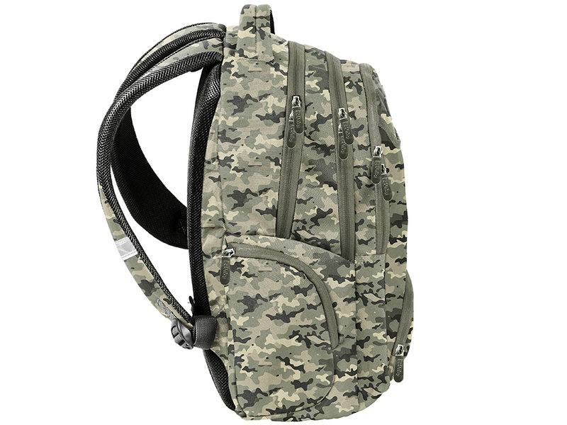 BeUniq Rucksack, Camouflage - 40 x 30 x 18 cm - Polyester