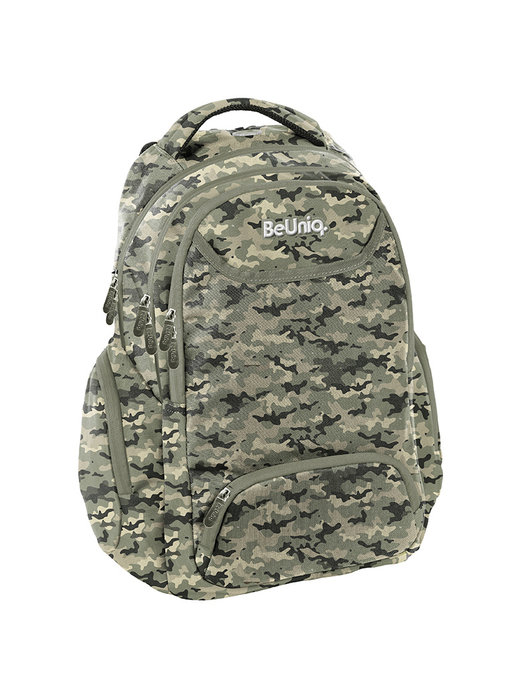 BeUniq Backpack, Camouflage 40 x 30 Polyester