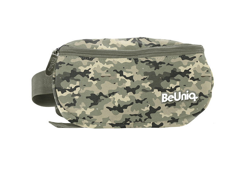 BeUniq Bum bag, Camouflage - 24 x 13 x 9 cm - Polyester