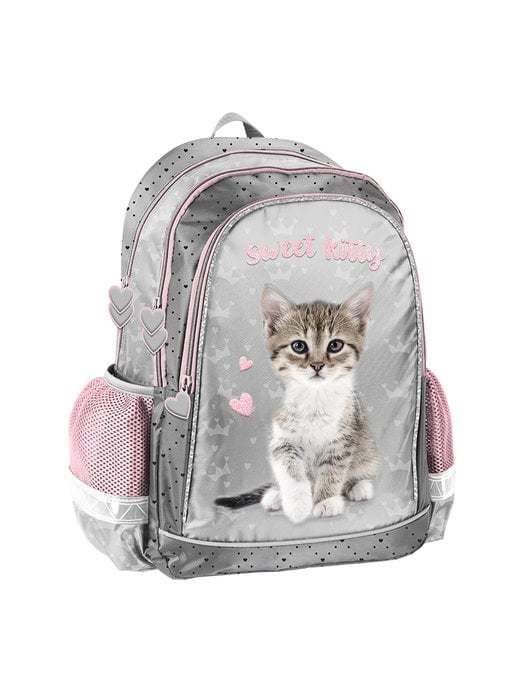 Animal Pictures Backpack Sweet Kitty 41 x 30 cm Polyester