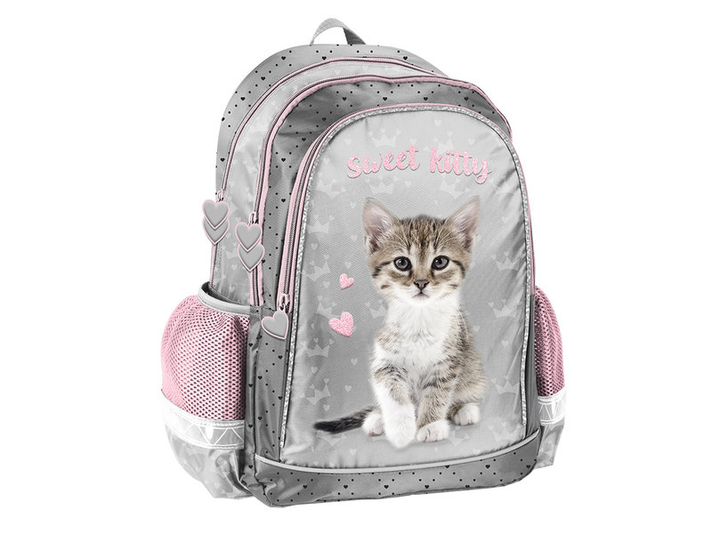 Animal Pictures Backpack Sweet Kitty - 41 x 30 x 18 cm - Polyester