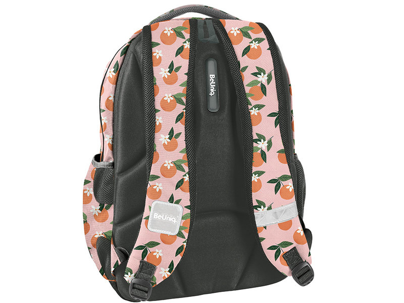 BeUniq Backpack, Orange - 41 x 30 x 24 cm - Polyester