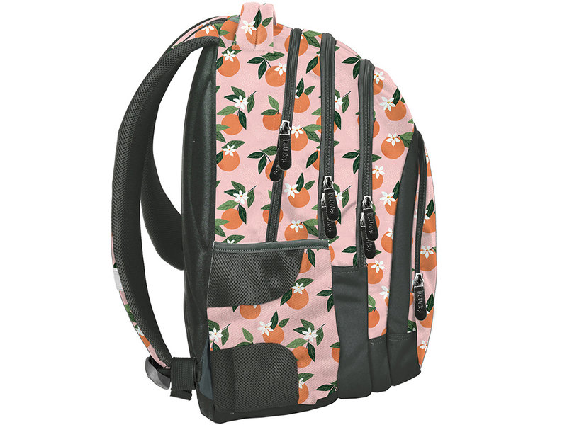 BeUniq Backpack, Orange - 41 x 30 x 24 cm - Polyester