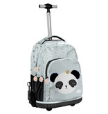 Panda Chariot à dos, Glitter  - 42 x 31 x 18 cm - Polyester