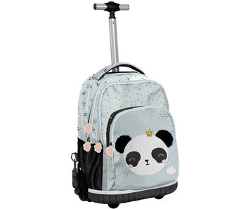 Panda Rucksack Trolley Glitter 42 x 31 Polyester