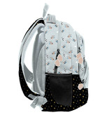 Panda Backpack, Glitter - 42 x 30 x 22 cm - Polyester