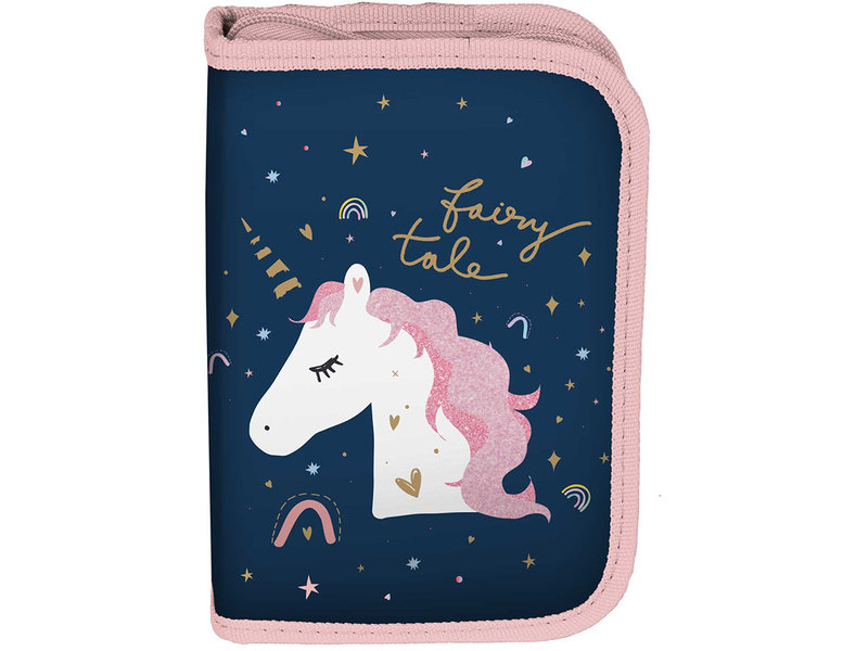 Unicorn Filled Pouch, Fairy Tale - 19.5 x 13 cm - 22 pcs. -Polyester